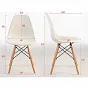  Стул Eames (Имс) белый - фото превью №7