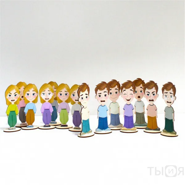Тематические фигурки "Эмоции" - фото №6