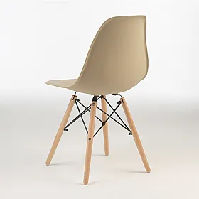 Стул Eames (Имс) кофе с молоком - фото №4