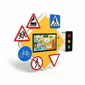 Интерактивный развивающий комплекс ПДД "Пешеходик 4" - фото №4