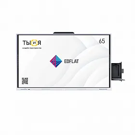 Мультимедийная интерактивная панель EDFLAT  LITE 65" (ЭДФЛЭТ ЛАЙТ) - фото №1