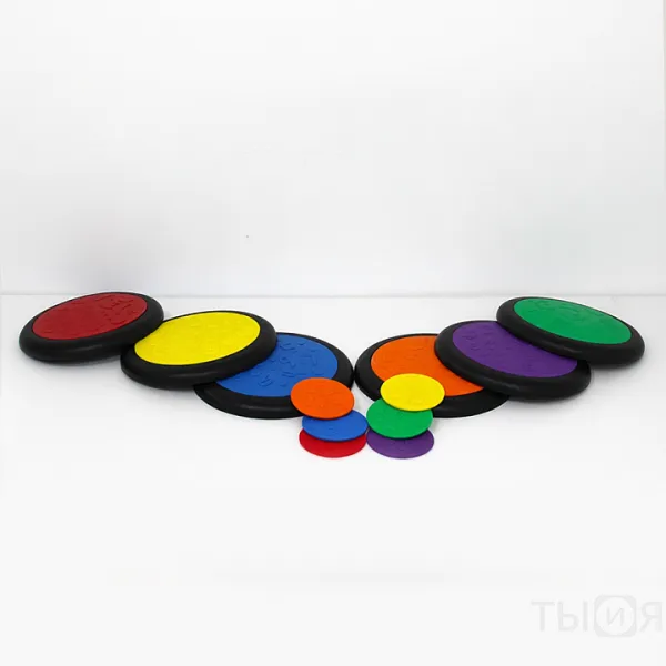 Тактильные круги пластиковые - фото №3