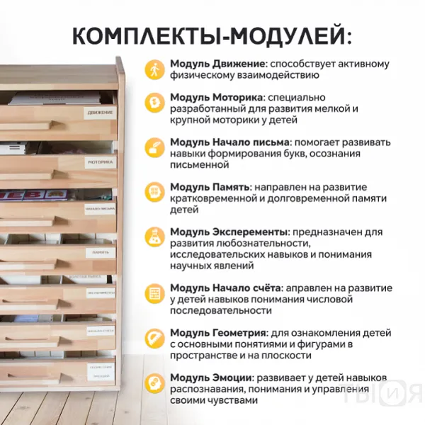 Набор психолога "Комплексное развитие" (7 модулей) - фото №2